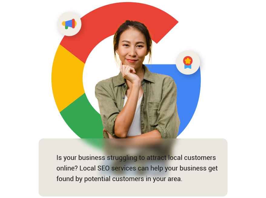Is your business struggling to attract local customers online? Local SEO services can help your business get found by potential customers in your area.